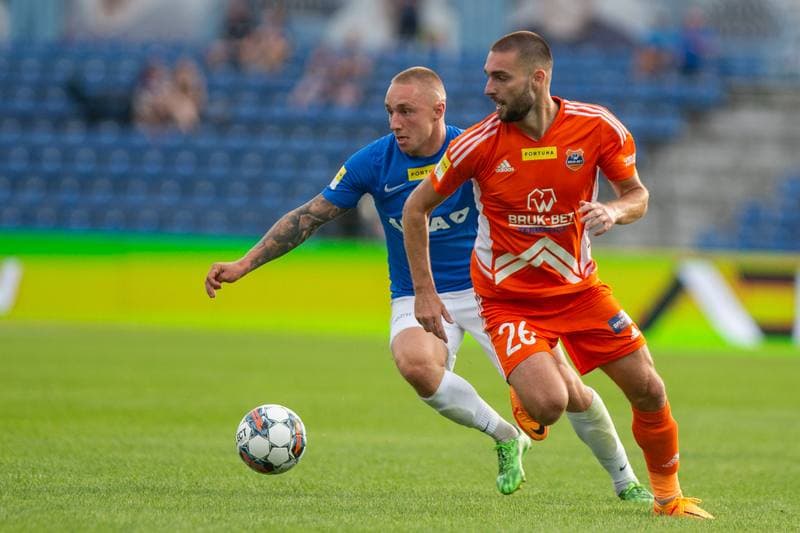 Football. Fortuna I Liga. Ruch Chorzow - Bruk-Bet Termalica Nieciecza. 27.08.2022