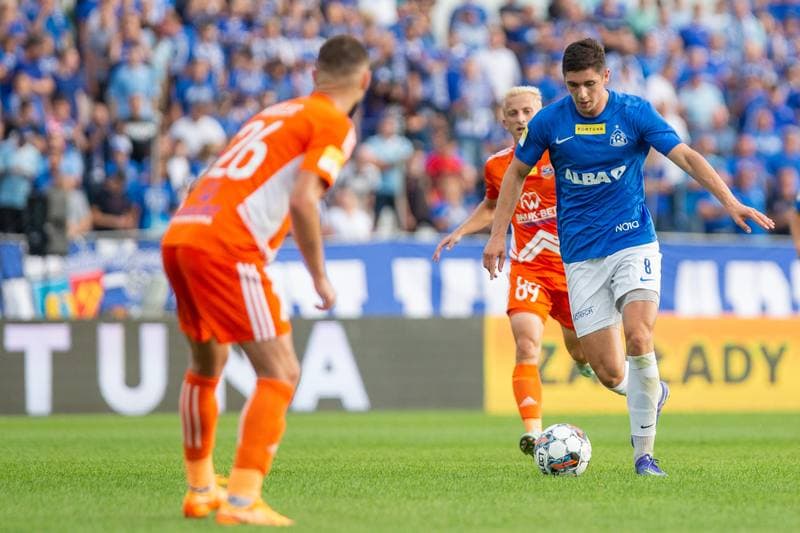 Football. Fortuna I Liga. Ruch Chorzow - Bruk-Bet Termalica Nieciecza. 27.08.2022