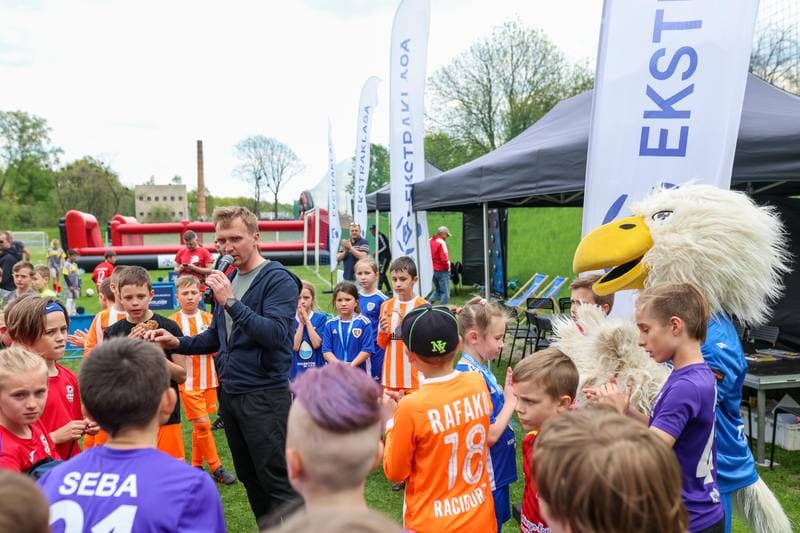 Football. Piast Gliwice. Akademie Klasy Ekstra. 12.05.2023