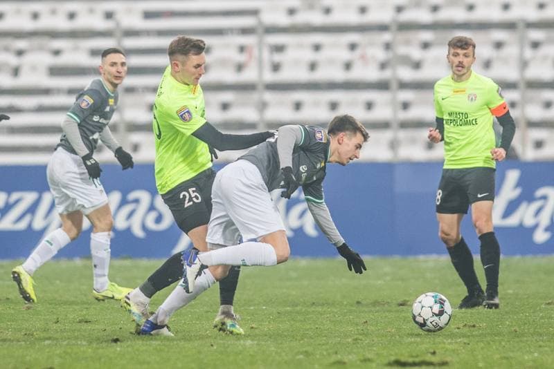 Football. Fortuna Puchar Polski. Puszcza Niepolomice - Lechia Gdansk. 07.02.2021