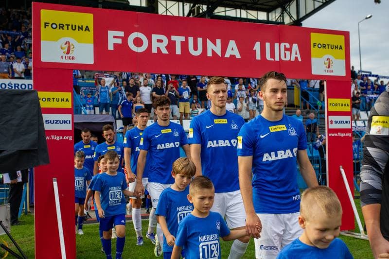 Football. Fortuna I Liga. Ruch Chorzow - Bruk-Bet Termalica Nieciecza. 27.08.2022