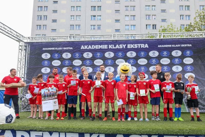 Football. Piast Gliwice. Akademie Klasy Ekstra. 12.05.2023