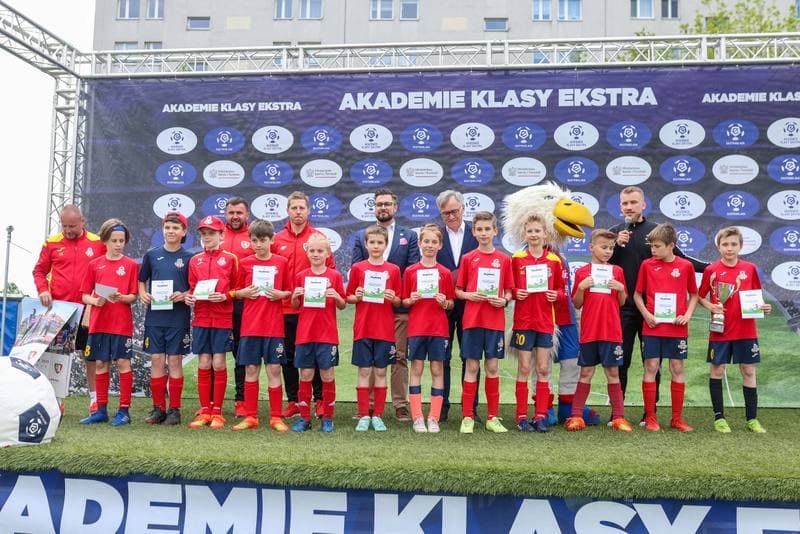 Football. Piast Gliwice. Akademie Klasy Ekstra. 12.05.2023