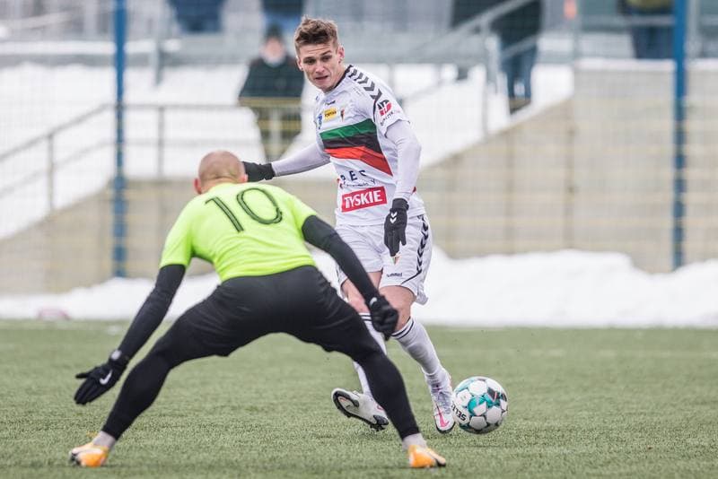 Football. Sparing. GKS Tychy - Puszcza Niepolomice. 13.02.2021