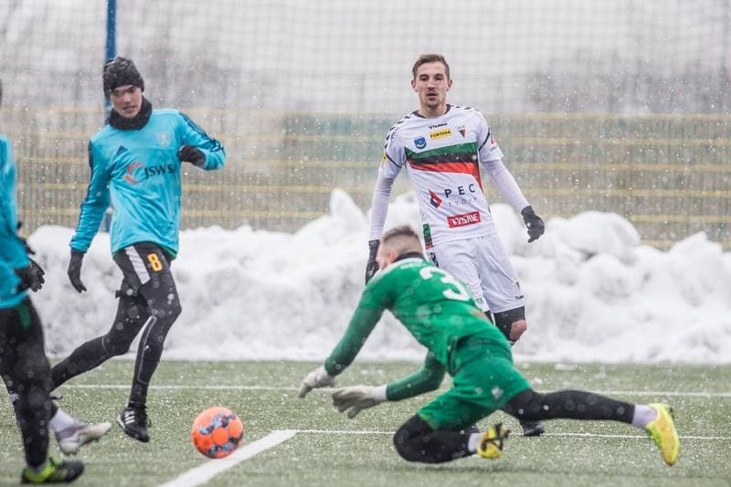 Football. Sparing. GKS Tychy - Pniowek Pawlowice. 13.02.2021
