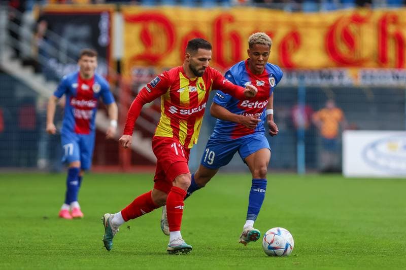 Football. PKO BP Ekstraklasa. Piast Gliwice - Korona Kielce. 12.05.2023
