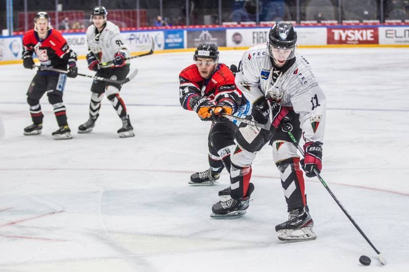 Ice Hockey. Polska Hokej Liga. GKS Tychy - STS Ciarko Sanok. 23.02.2021