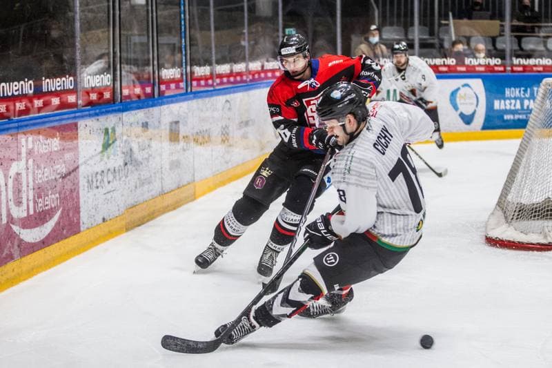 Ice Hockey. Polska Hokej Liga. GKS Tychy - STS Ciarko Sanok. 23.02.2021