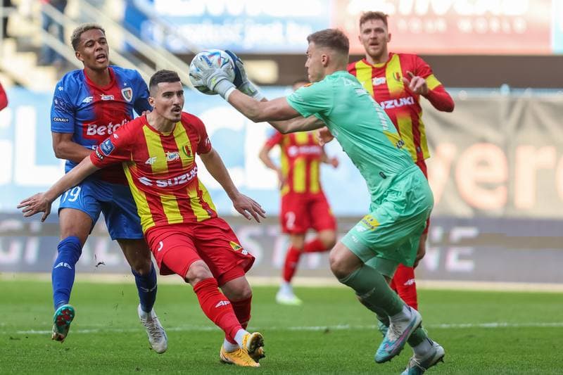 Football. PKO BP Ekstraklasa. Piast Gliwice - Korona Kielce. 12.05.2023