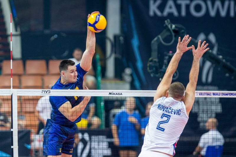 Volleyball. FIVB Men's World Championship. Ukraine - Serbia. 27.08.2022