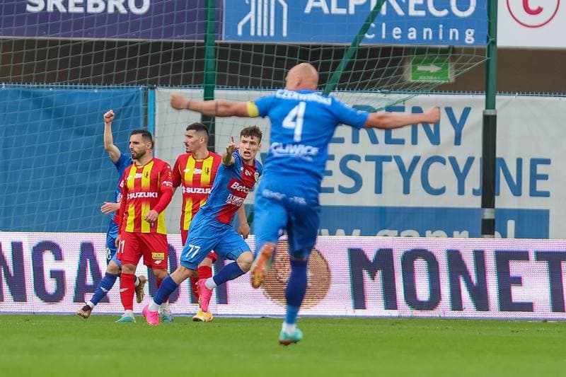 Football. PKO BP Ekstraklasa. Piast Gliwice - Korona Kielce. 12.05.2023