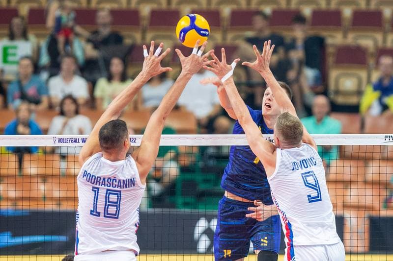 Volleyball. FIVB Men's World Championship. Ukraine - Serbia. 27.08.2022