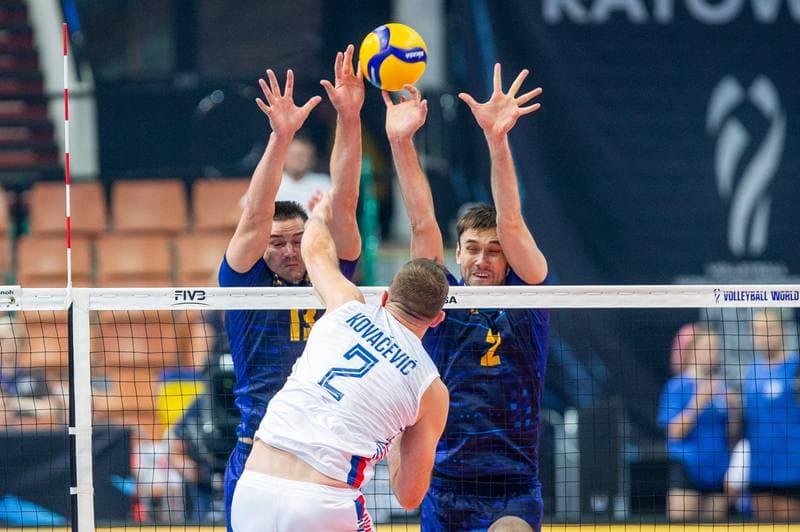 Volleyball. FIVB Men's World Championship. Ukraine - Serbia. 27.08.2022