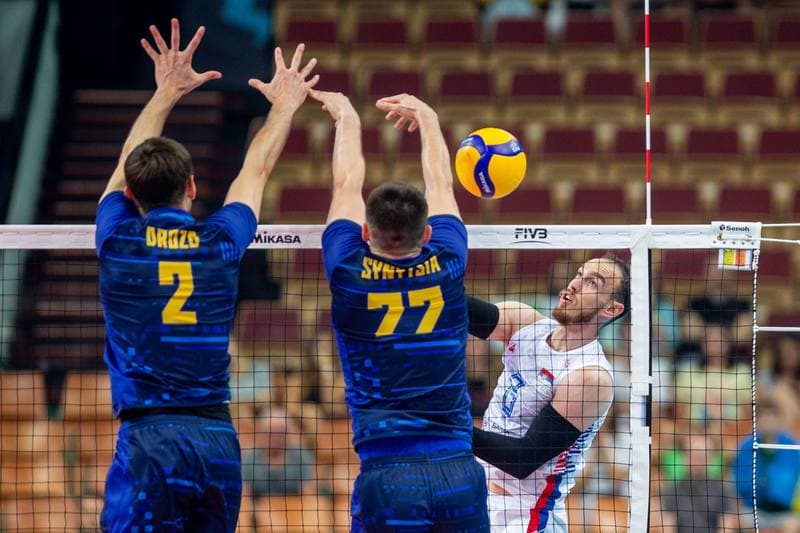 Volleyball. FIVB Men's World Championship. Ukraine - Serbia. 27.08.2022