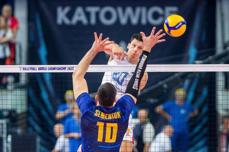 Volleyball. FIVB Men's World Championship. Ukraine - Serbia. 27.08.2022