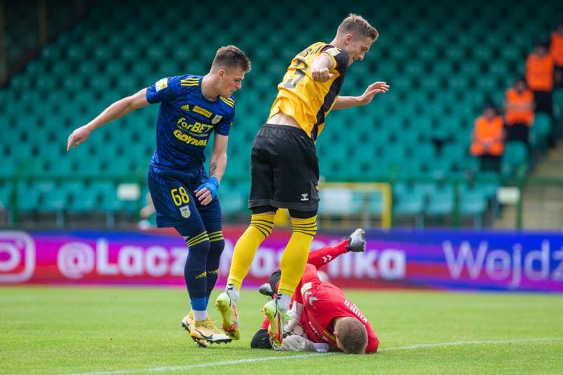 Football. Fortuna I Liga. GKS Katowice - Arka Gdynia. 28.08.2022