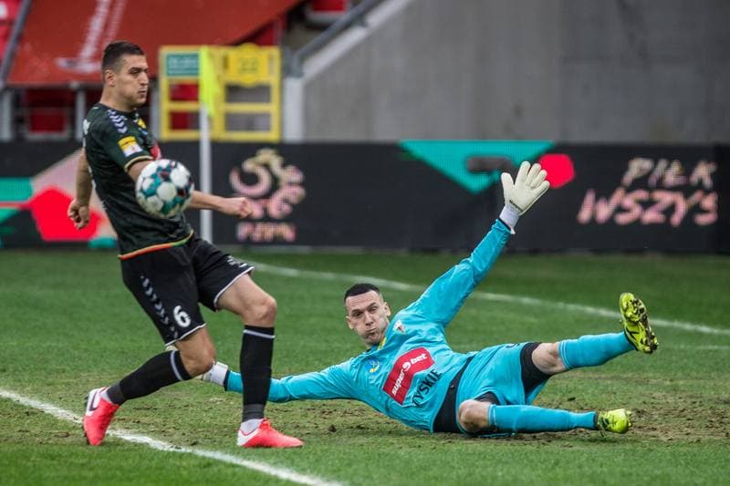 Football. Fortuna I Liga. GKS Tychy - Arka Gdynia. 01.04.2021