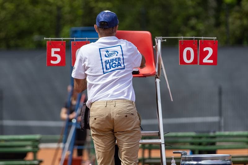 Tennis. Lotto SuperLiga. Gornik Bytom - Kubala Ustron. 14.05.2023