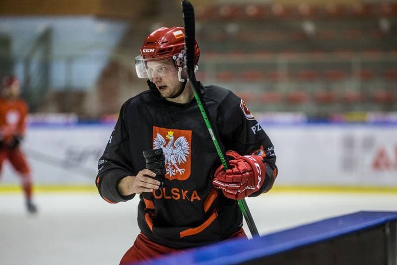 Ice Hockey. Poland national team. Training. 13.04.2021