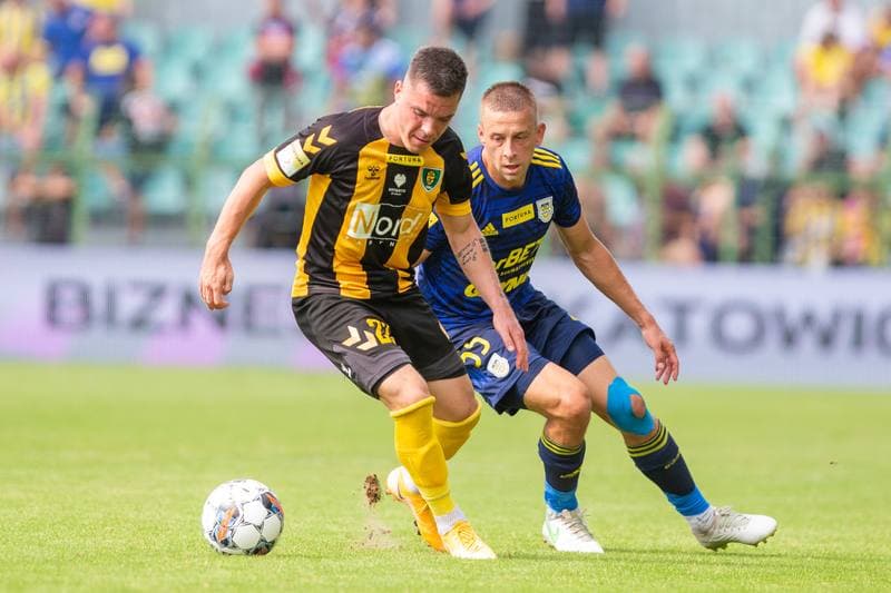 Football. Fortuna I Liga. GKS Katowice - Arka Gdynia. 28.08.2022