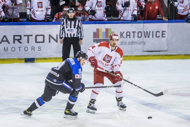 Ice Hockey. Three Seas Tournament. Poland - Estonia. 18.04.2021