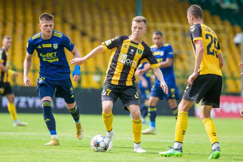 Football. Fortuna I Liga. GKS Katowice - Arka Gdynia. 28.08.2022