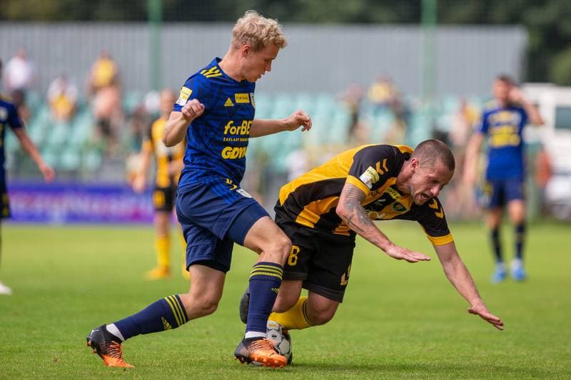 Football. Fortuna I Liga. GKS Katowice - Arka Gdynia. 28.08.2022