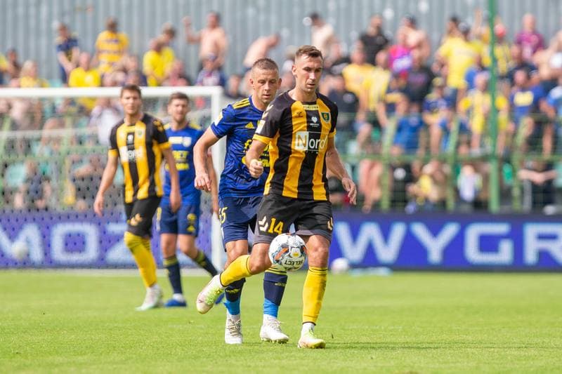 Football. Fortuna I Liga. GKS Katowice - Arka Gdynia. 28.08.2022