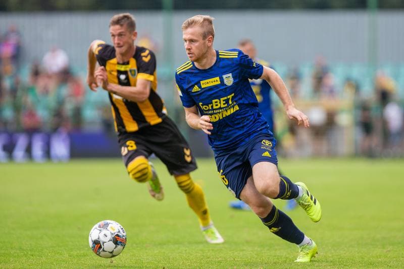 Football. Fortuna I Liga. GKS Katowice - Arka Gdynia. 28.08.2022