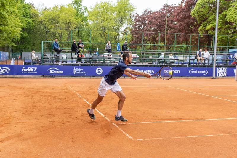 Tennis. Lotto SuperLiga. Gornik Bytom - Kubala Ustron. 14.05.2023