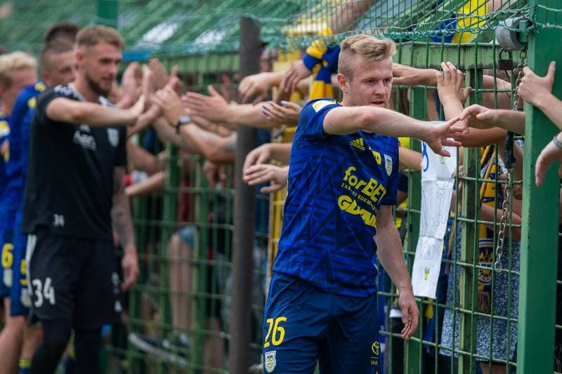 Football. Fortuna I Liga. GKS Katowice - Arka Gdynia. 28.08.2022