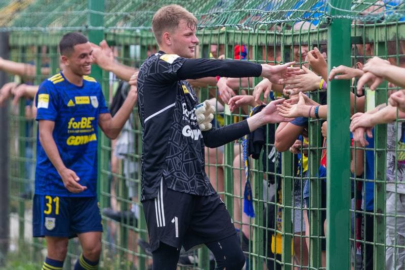 Football. Fortuna I Liga. GKS Katowice - Arka Gdynia. 28.08.2022