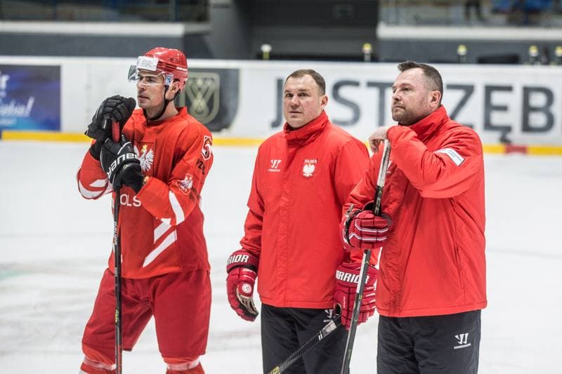 Ice Hockey. Poland national team. Training. 02.05.2021