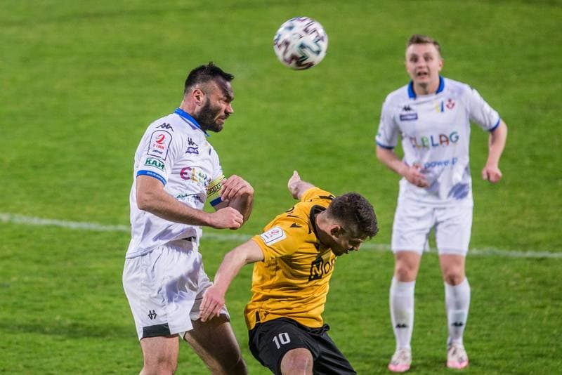 Football. eWinner II liga. GKS Katowice - Olimpia Elblag. 05.05.2021