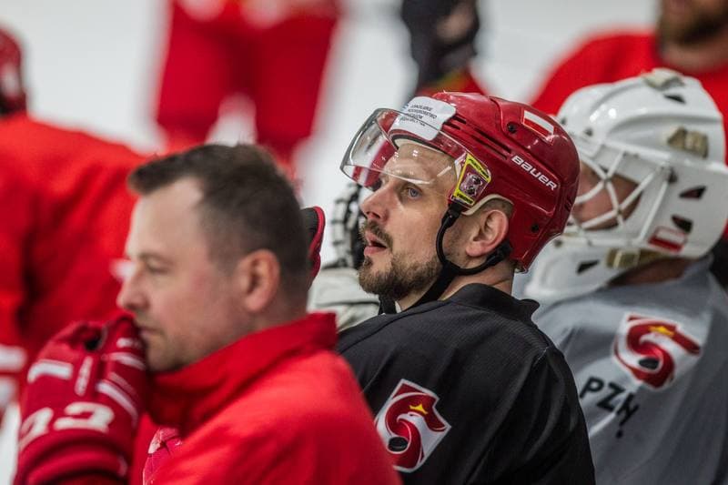 Ice Hockey. Poland national team. Training. 06.05.2021