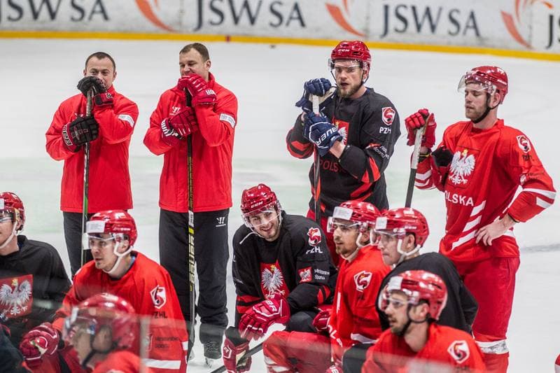 Ice Hockey. Poland national team. Training. 11.05.2021