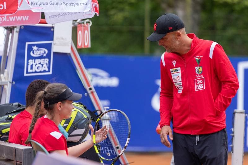 Tennis. Lotto SuperLiga. Gornik Bytom - Kubala Ustron. 14.05.2023