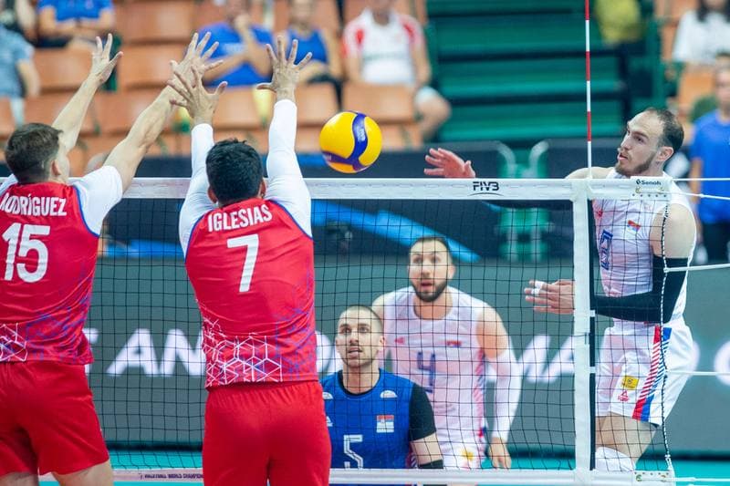 Volleyball. FIVB Men's World Championship. Serbia - Puerto Rico. 29.08.2022