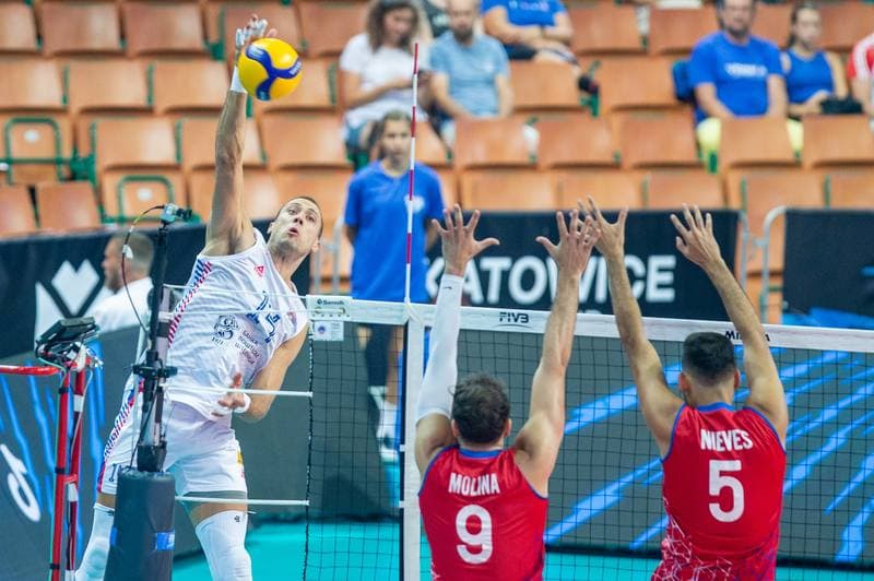 Volleyball. FIVB Men's World Championship. Serbia - Puerto Rico. 29.08.2022
