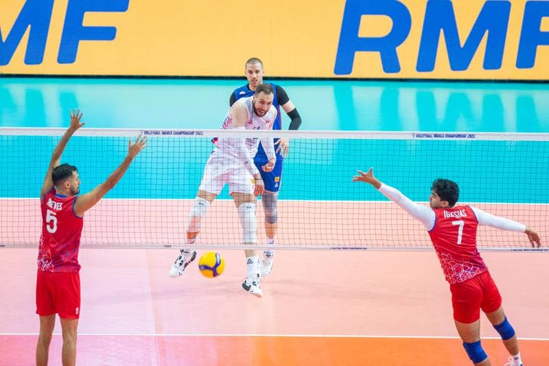 Volleyball. FIVB Men's World Championship. Serbia - Puerto Rico. 29.08.2022