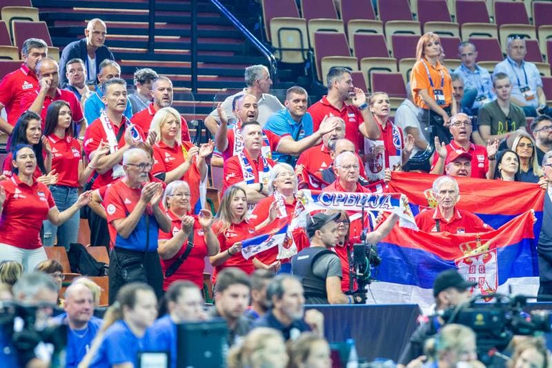 Volleyball. FIVB Men's World Championship. Serbia - Puerto Rico. 29.08.2022