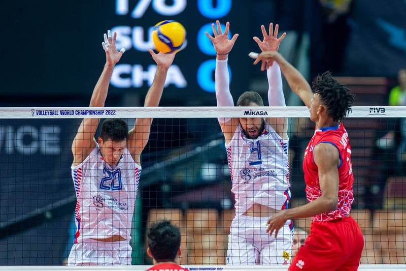 Volleyball. FIVB Men's World Championship. Serbia - Puerto Rico. 29.08.2022
