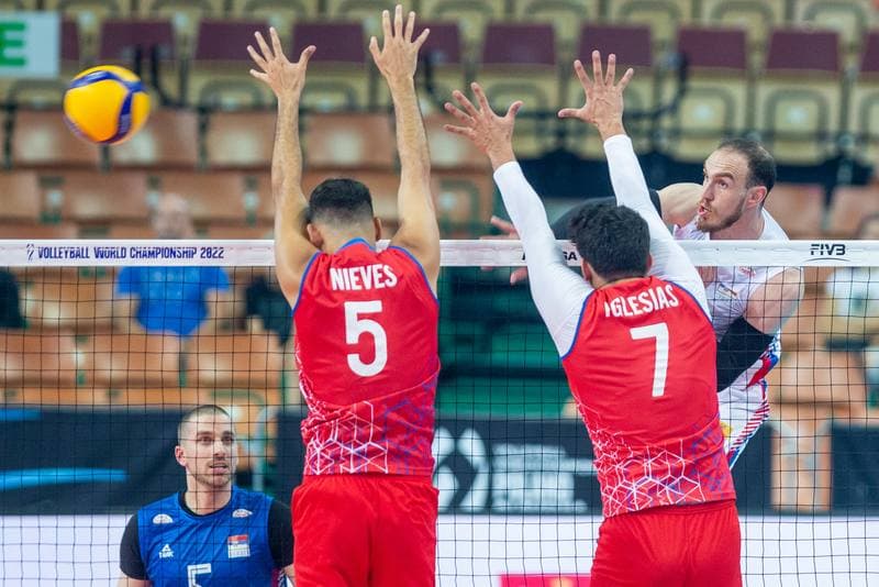 Volleyball. FIVB Men's World Championship. Serbia - Puerto Rico. 29.08.2022