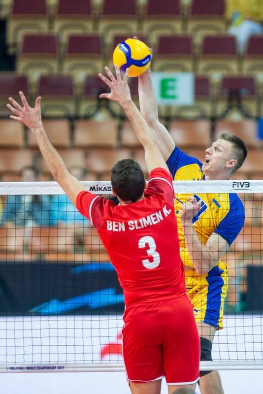 Volleyball. FIVB Men's World Championship. Ukraine - Tunisia. 29.08.2022