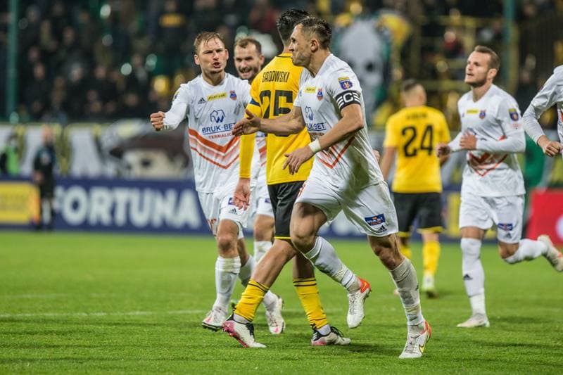 Football. Fortuna Puchar Polski. GKS Katowice - Bruk-Bet Termalica Nieciecza. 27.10.2021