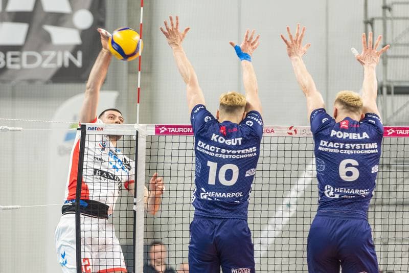 Volleyball. Tauron I Liga. MKS Bedzin - Exact Systems Norwid Czestochowa. 18.05.2023