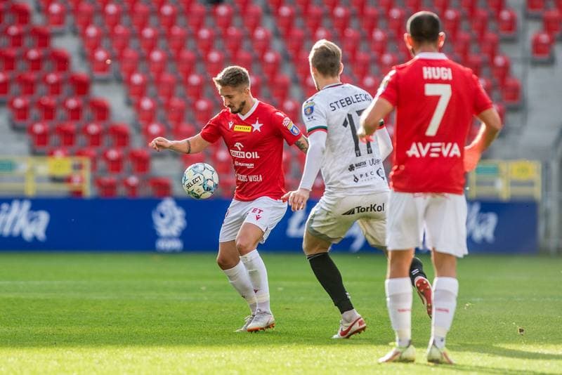 Football. Fortuna I Liga. GKS Tychy - Wisla Krakow. 03.11.2021