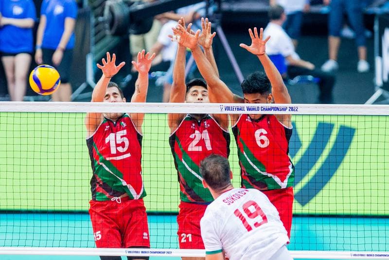 Volleyball. FIVB Men's World Championship. Mexico - Bulgaria. 30.08.2022
