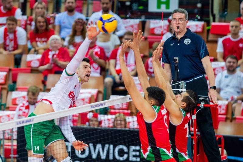 Volleyball. FIVB Men's World Championship. Mexico - Bulgaria. 30.08.2022