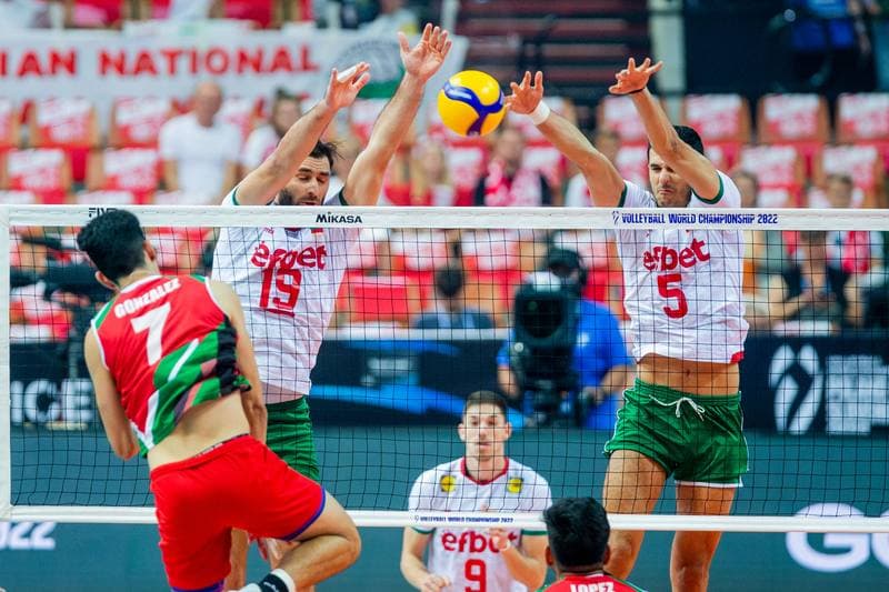 Volleyball. FIVB Men's World Championship. Mexico - Bulgaria. 30.08.2022